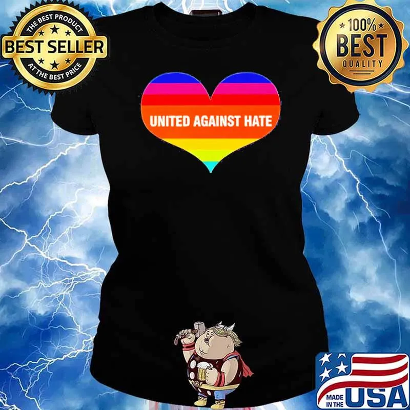 United Against Hate Pride s Ladies tee