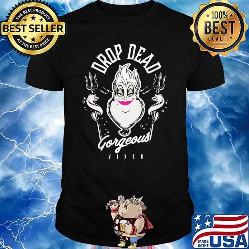 Ursula Drop Dead Gorgeous Viken Disney shirt