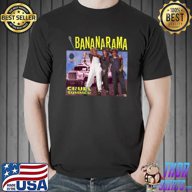 Vintage Bananaramas Est.1980s Outfits Music Bands For Fans T-Shirt Unisex