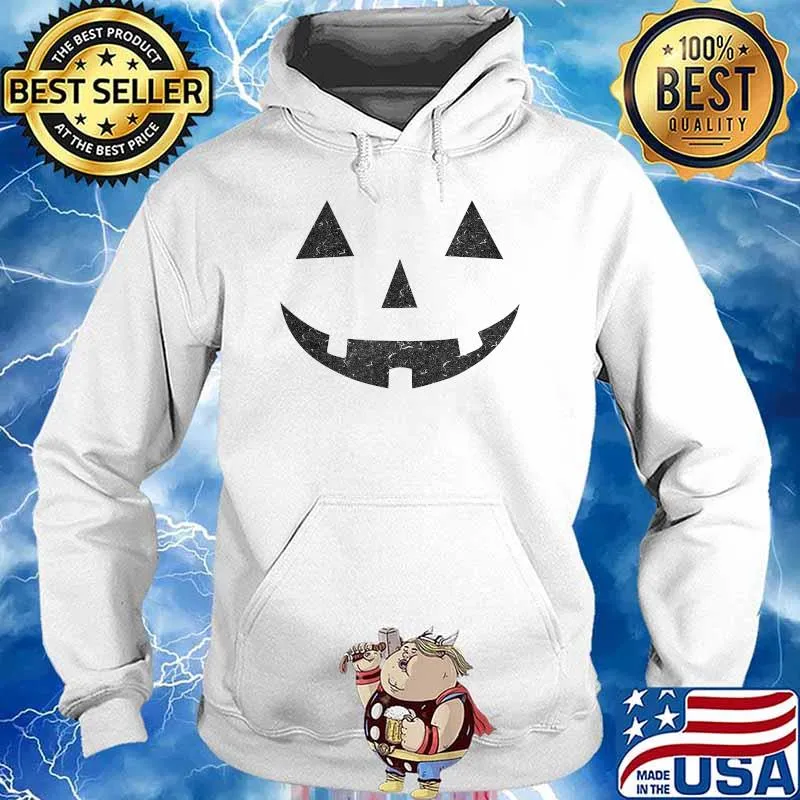 Vintage Jack o Lantern Jackolantern Pumpkin Face T-Shirt Hoodie