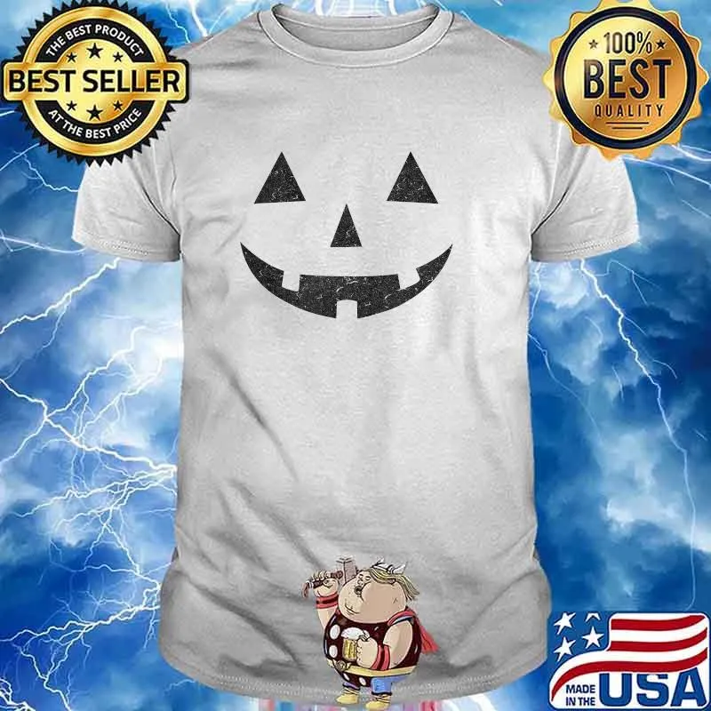 Vintage Jack o Lantern Jackolantern Pumpkin Face T-Shirt
