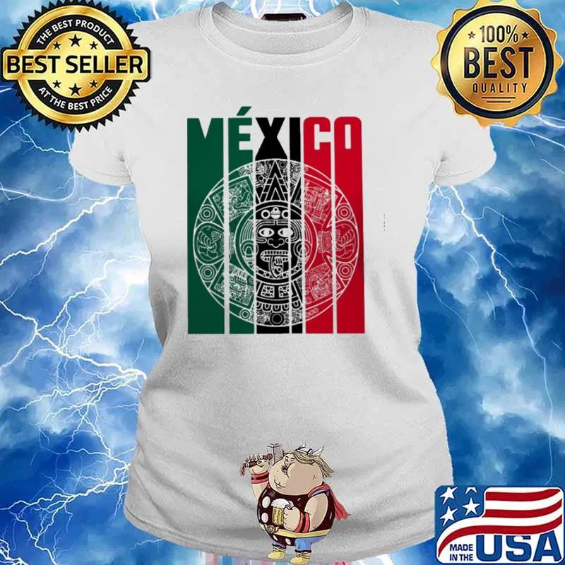 Viva Mexico Mexican Eagle Flag Vintage Shirt Ladies tee