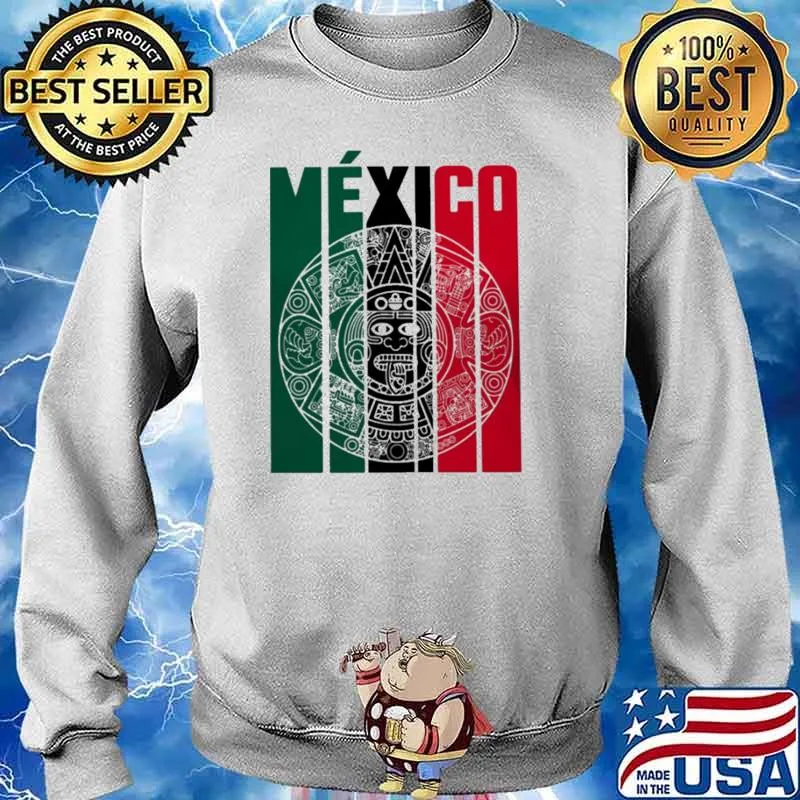 Viva Mexico Mexican Eagle Flag Vintage Shirt Sweater