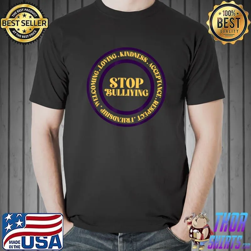 We Wear Orange For Unity Day,kindness Anti Bullying T-Shirt