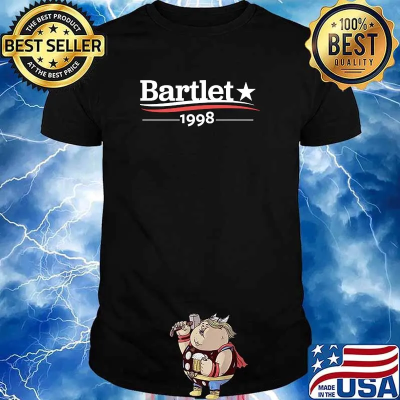 WEST WING President BARTLET 1998 White House Essential T-Shirt