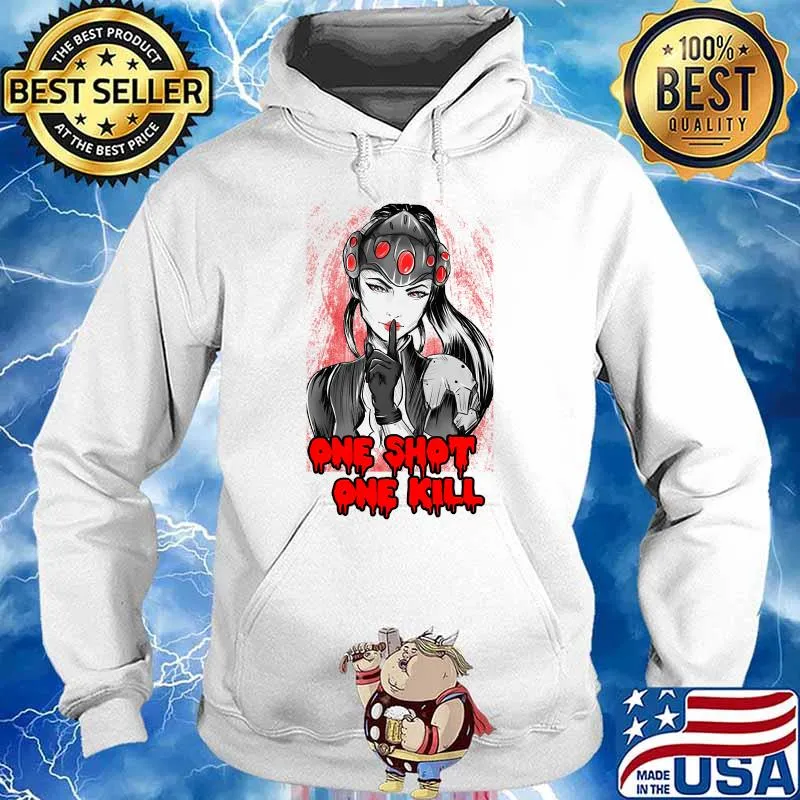 Widow one shot one kill T-Shirt Hoodie