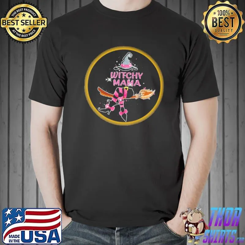 Witchy Mama Halloween Shirt Unisex