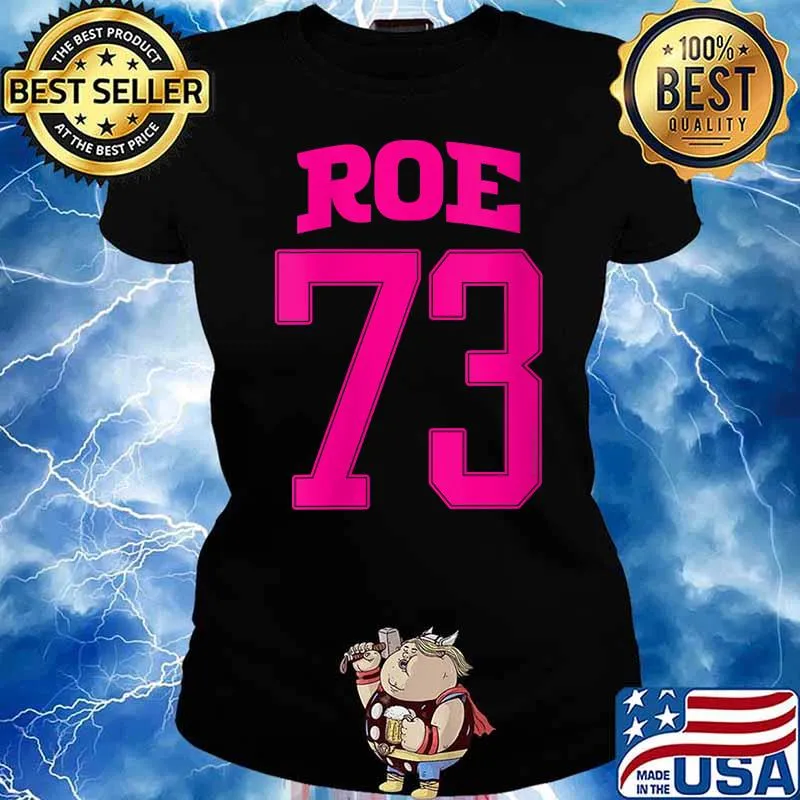 Womens Roe V Wade 73 Pro Choice 1973 Women's Rights Athletic V-Neck T-Shirt Ladies tee