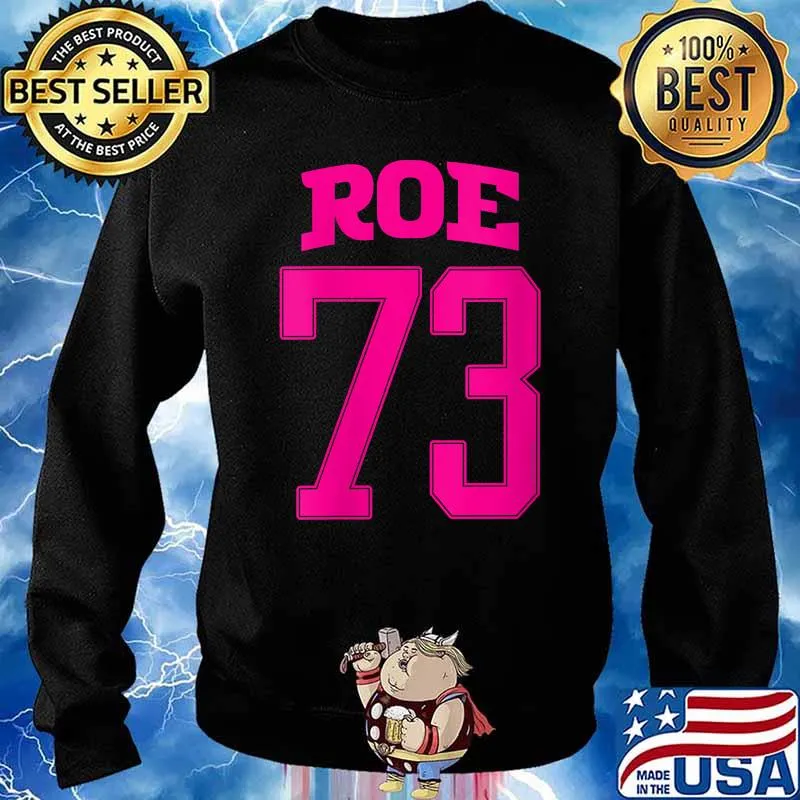 Womens Roe V Wade 73 Pro Choice 1973 Women's Rights Athletic V-Neck T-Shirt Sweater