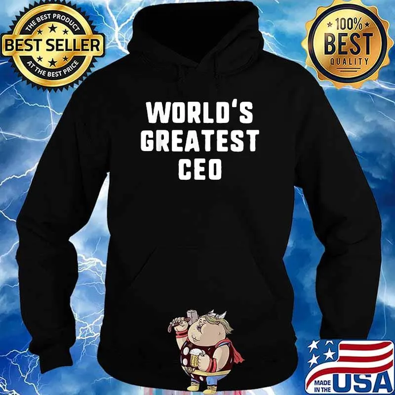World's Greatest CEO Funny Gift T-Shirt Christmas T-Shirt Hoodie