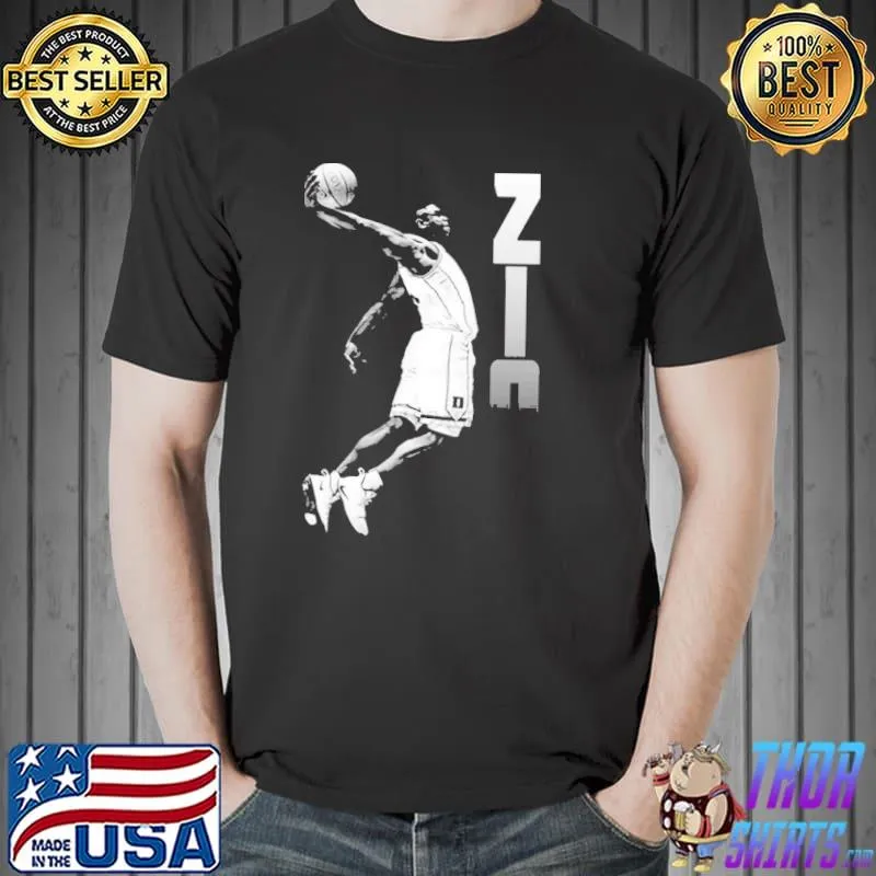 Zion Williamson Black White Shirt Unisex