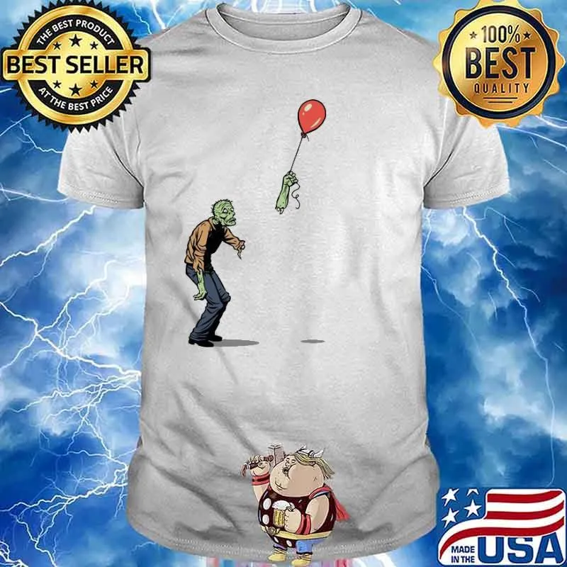 Zombie And Baloon shirt
