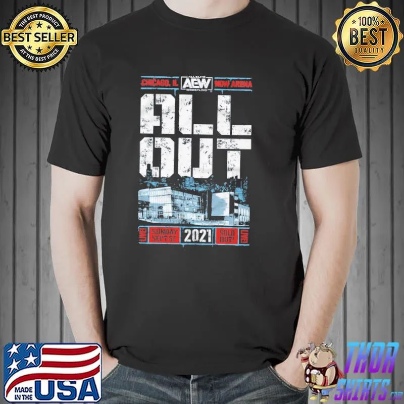 AEW All Out 2021 Marquee Design Shirt Unisex