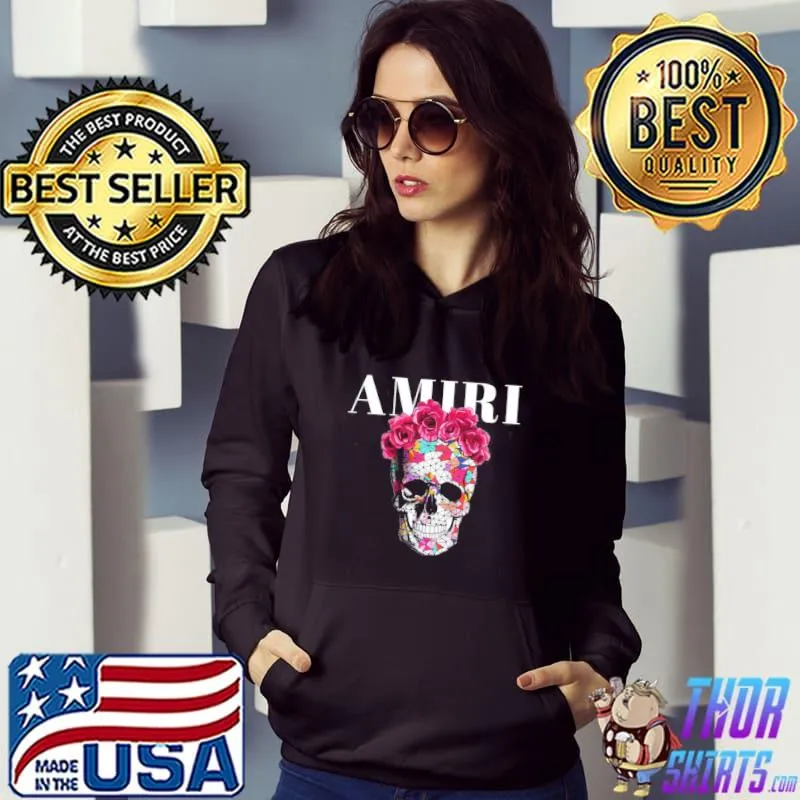 Amiri Skull Roses Shirt