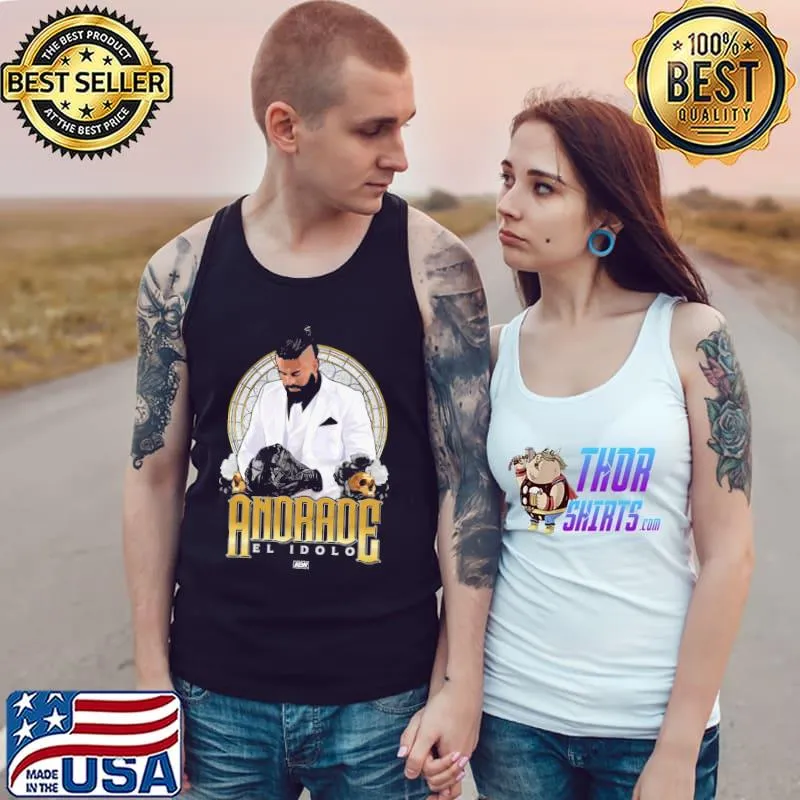 Andrade El Idolo - Black Mask Shirt Tank Top