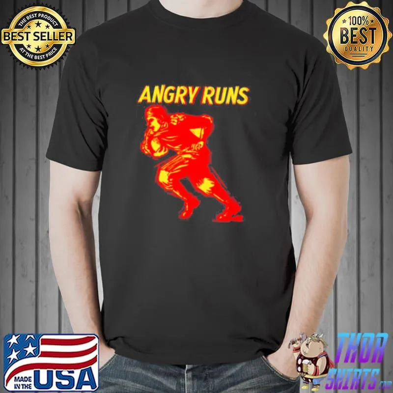 Angry Runs Football Shirt Unisex