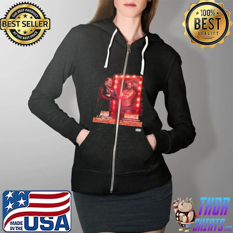 Arn Anderson & Brock Anderson Reflection Shirt Full Zip Hooded