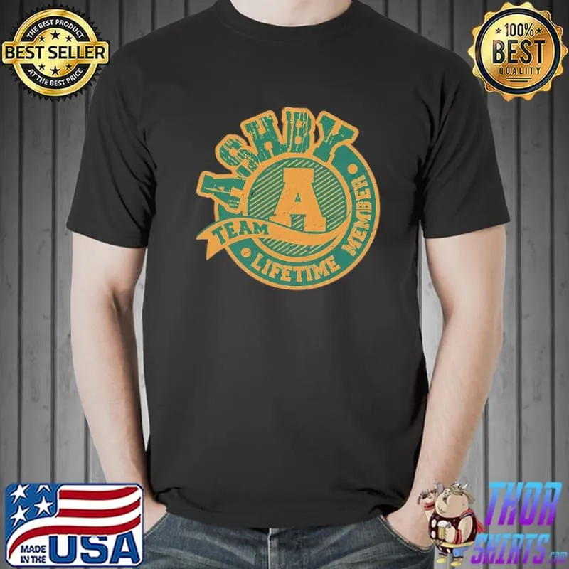 Ashby Team Lifetime Memver Vintage Shirt Unisex
