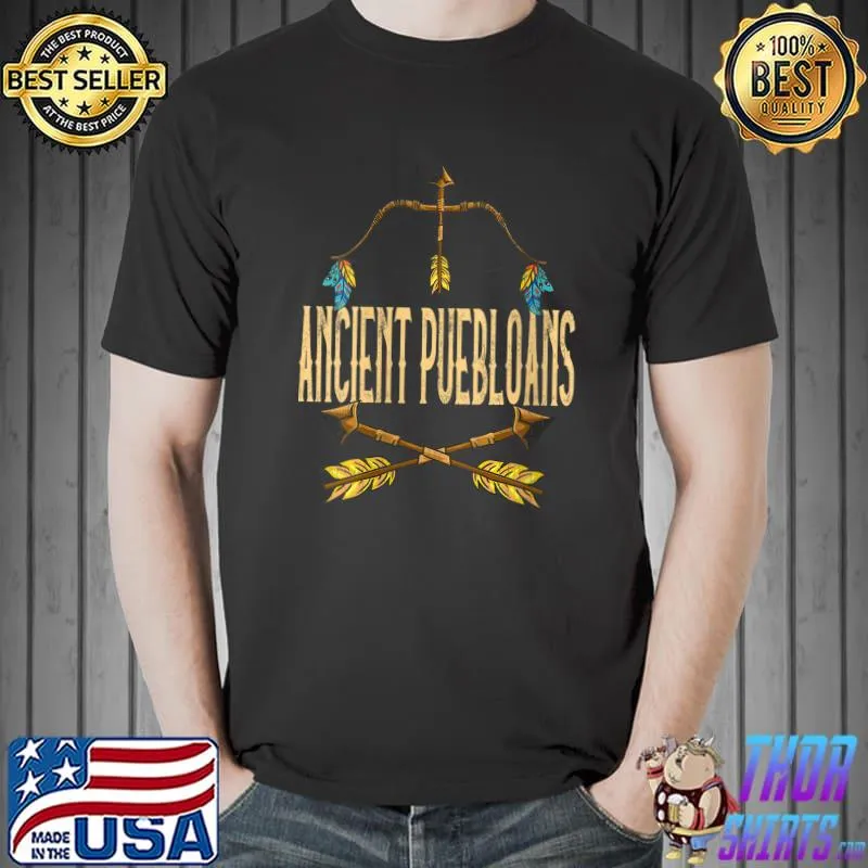 Awesome ancient Puebloans Heritage Native American Race Ancient Pueb T-Shirt Unisex