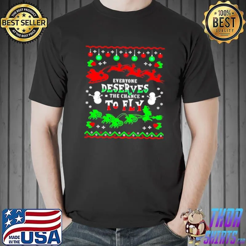 Awesome broadway theatre everyone deserves the chance to fly Christmas s Unisex
