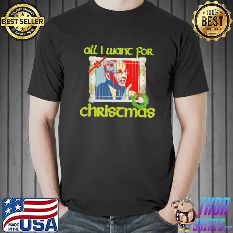 Awesome Classic Fire Fauci For Christmas Arrest Dr Fauci Christmas Mandate Gift T-Shirt