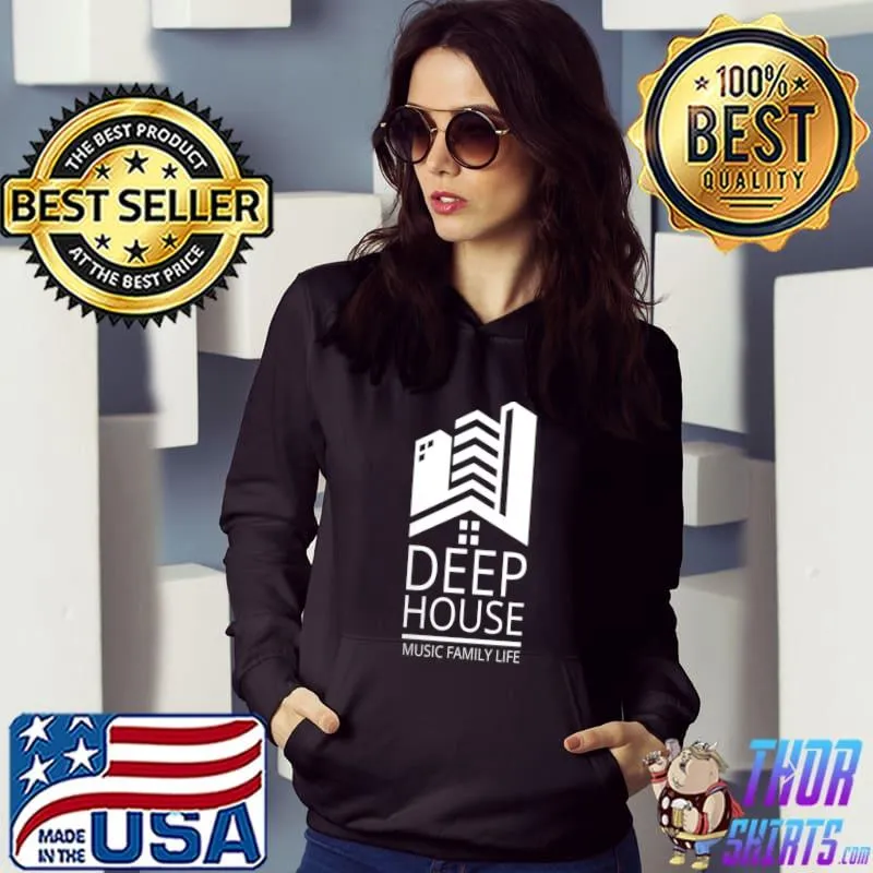 Awesome deep House Music Family Soulful House EDM T-Shirt
