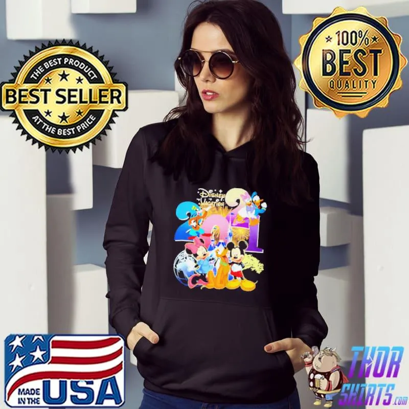Awesome Disney vacation 2021 happy christmas shirt