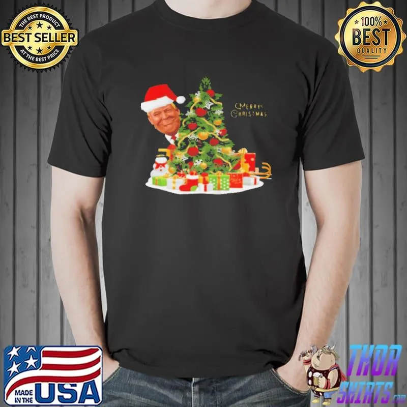 Awesome Donald Trump funny merry christmas Unisex