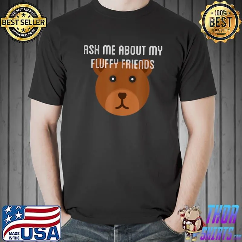 Awesome Fluffy Friends T Shirt Unisex
