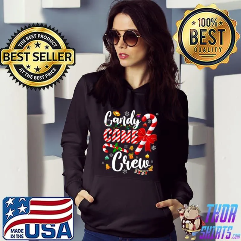 Awesome Funny Can.Dy Cane Crew Christmas S.Weet Can.Dy Light Lover T-shirt