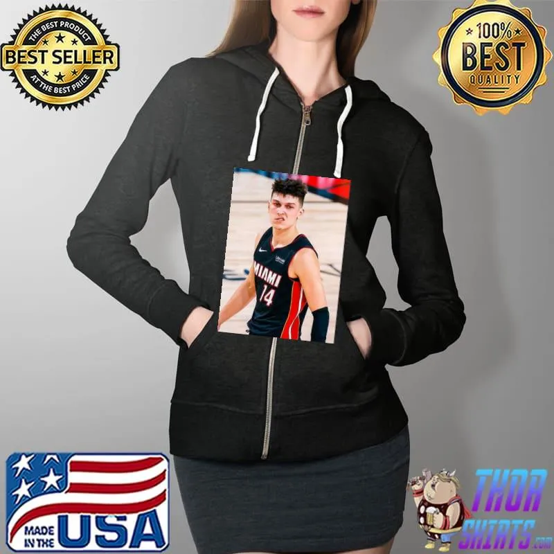 Awesome funny Court Culture Tyler Herro Snarl Shirt Full Zip Hooded