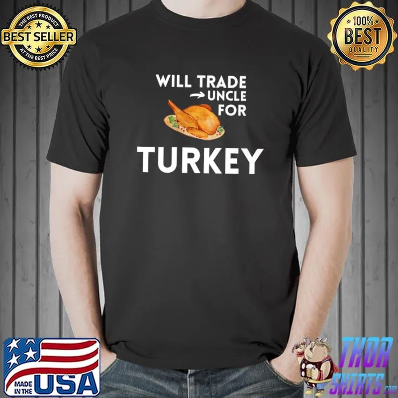 Awesome funny Thanksgiving and Christmas Turkey Day with Uncles Premium T-Shirt Unisex