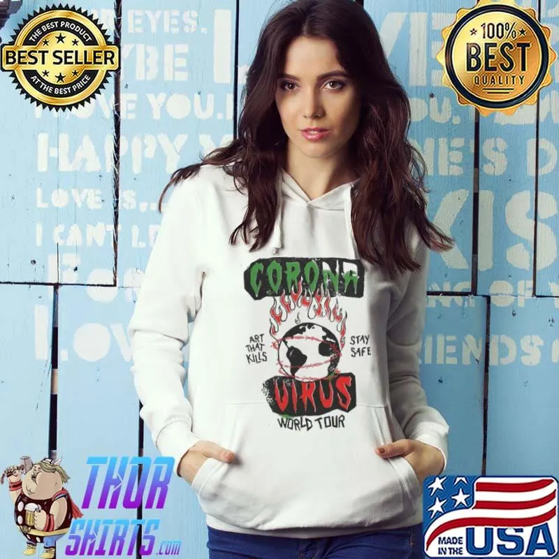 Awesome Gallery Dept Atk Corona Virus World Tour T Shirt