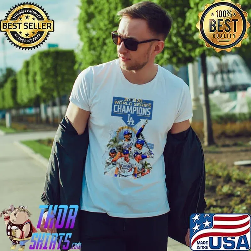 Awesome Good Los Angeles Dodgers 2020 World Series Champions Player Legend Shirt