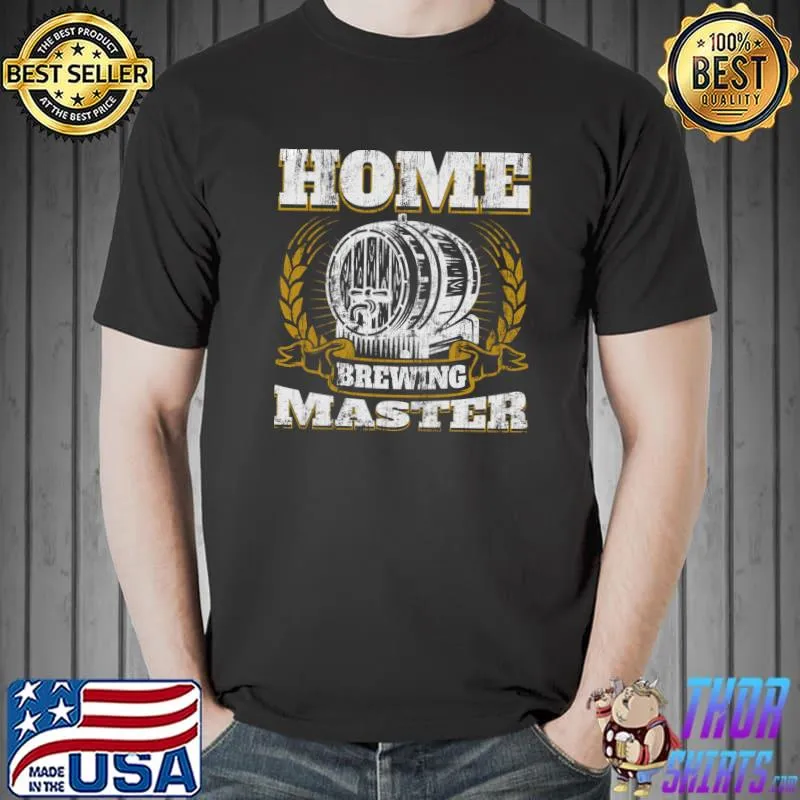 Awesome home Brewing Master - IPA Craft Beer Brewer T-Shirt Unisex