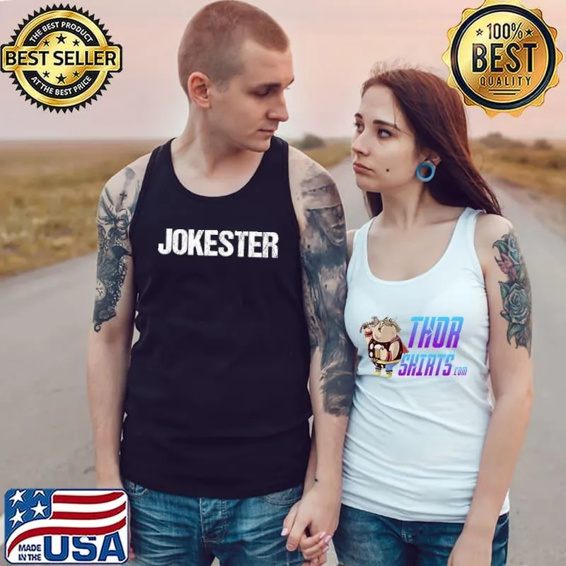 Awesome jokester Simple Title T-Shirt Tank Top