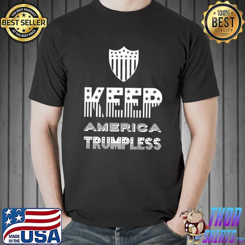 Awesome keep America Trumpless - Funny Political Politics Humor Premium T-Shirt Unisex
