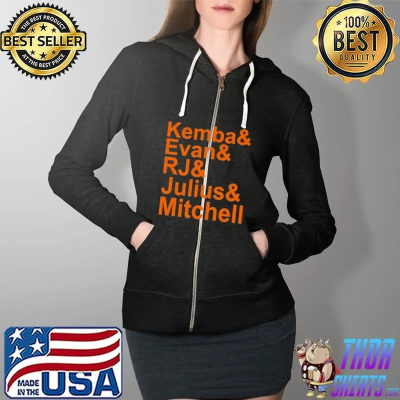 Awesome Kemba and evan rj and julius and mitchell Full Zip Hooded