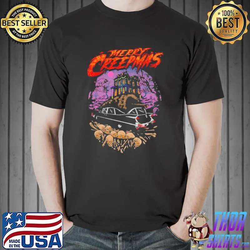 Awesome Merry Creepmas Horror XMas Unisex T-Shirt Unisex