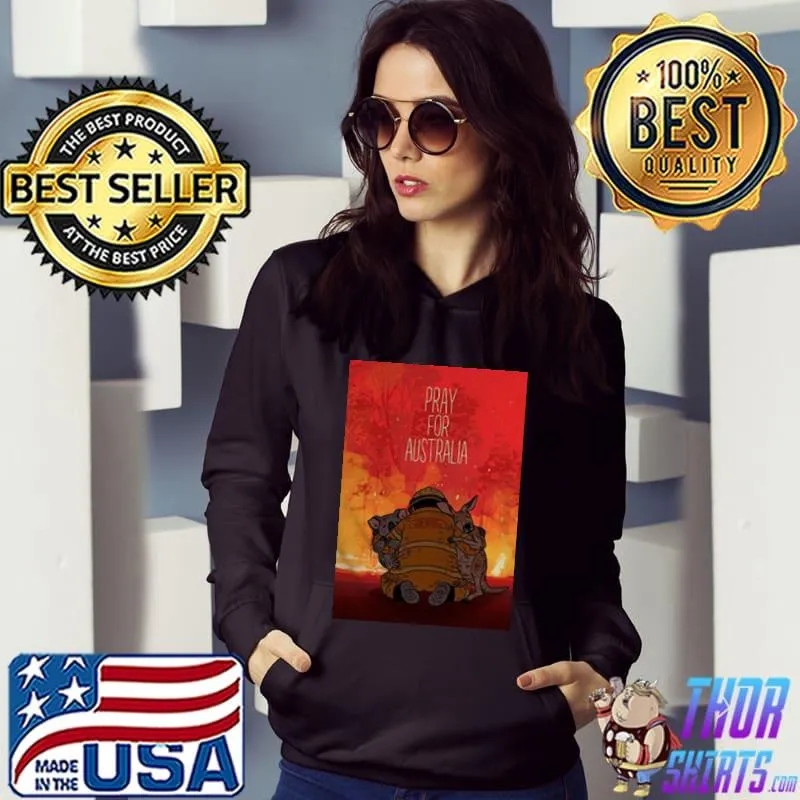 Awesome Official Bushfires People Pray For Australia Shirt