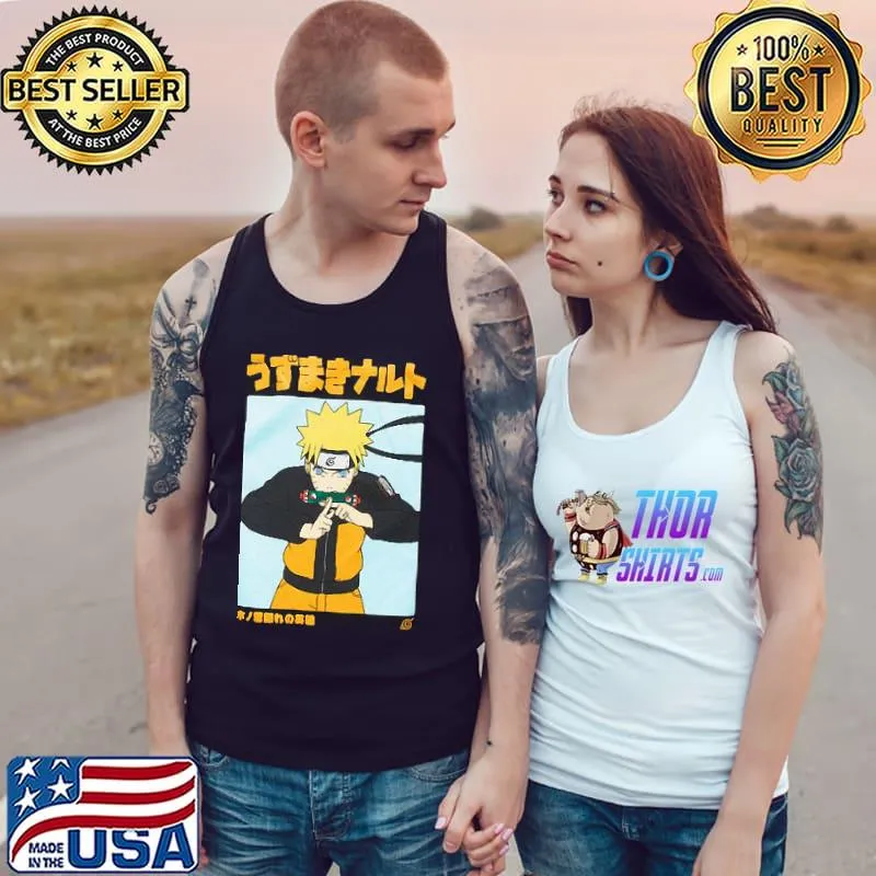 Awesome Ripple Junction Uzumaki Naruto Boys Shirt Tank Top