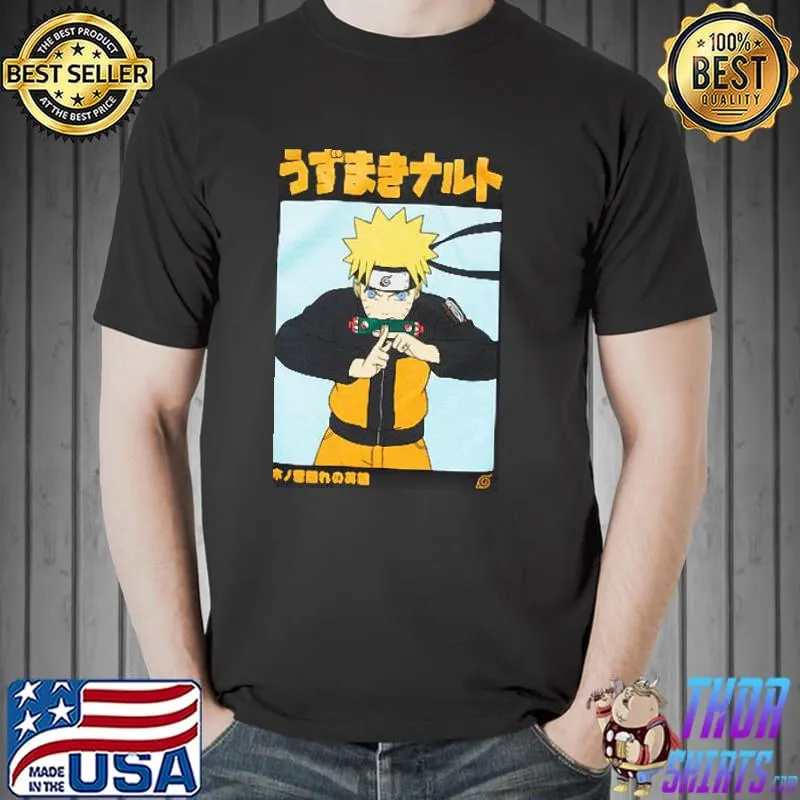 Awesome Ripple Junction Uzumaki Naruto Boys Shirt Unisex