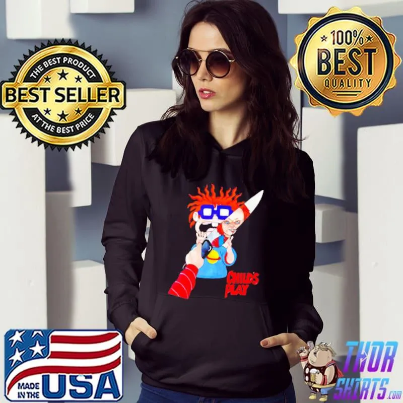 Awesome Rugrats Meets Child’s Play Chuckie Horror Shirt