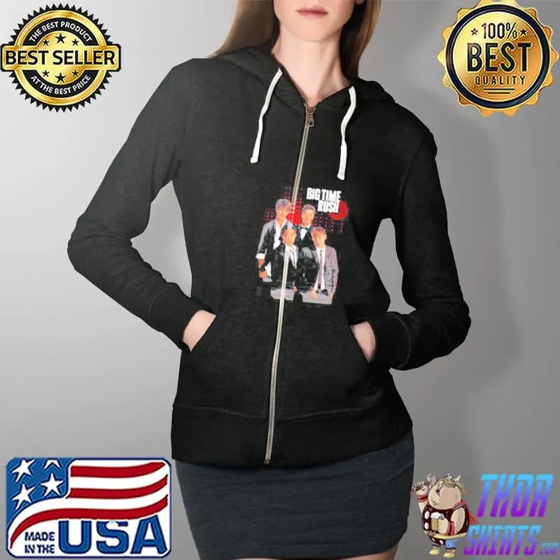 Awesome Team Big Time Rush American Pop Boy Band Shirt Full Zip Hooded