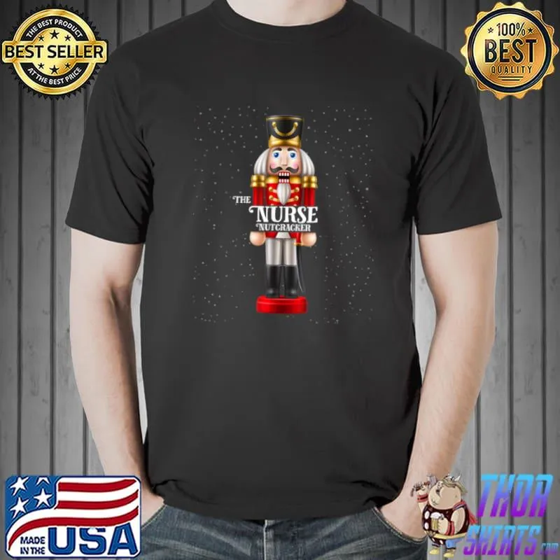 Awesome The Nurse Nutcracker Family Matching Christmas Pajama T Shirt Unisex