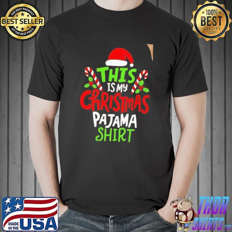 Awesome This Is My Christmas Pajama Unisex T-Shirt