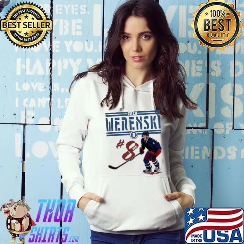 Awesome Top Zach Werenski Columbus Hockey Official Shirt Hoodie