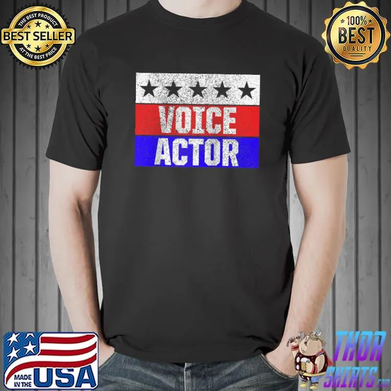 Awesome voice Actor Voice Over Artist T-Shirt Unisex