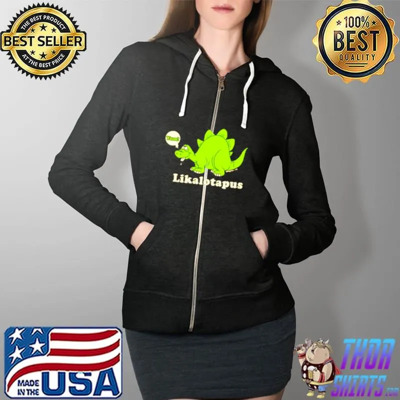 Awesome Yum Lickalotapus Full Zip Hooded