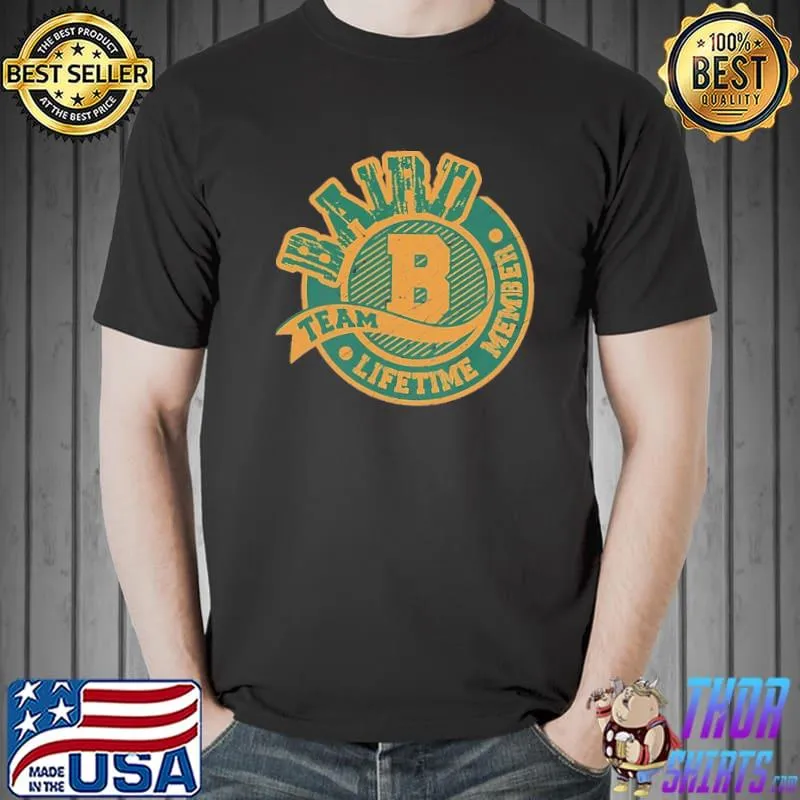 Baird Team Lifetime Memver Vintage Shirt Unisex